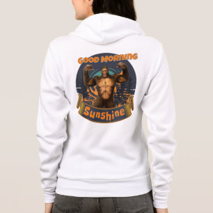 Good Morning Sunshine Funny Bigfoot Hoodie