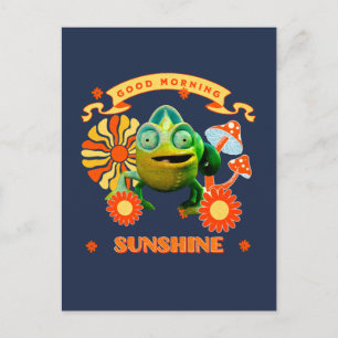 Good Morning Sunshine Funny Chameleon Postcard
