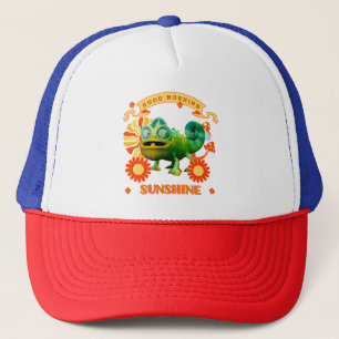 Good Morning Sunshine Funny Chameleon Trucker Hat