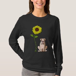 Good Morning Sunshine Love My English Bulldog Dog T-Shirt