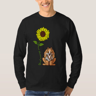 Good Morning Sunshine Love My Pomeranian Dog Mum T-Shirt