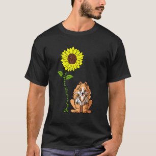 Good Morning Sunshine Love My Pomeranian Dog Mum T-Shirt