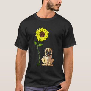 Good Morning Sunshine Love My Pug Dog Mum T-Shirt