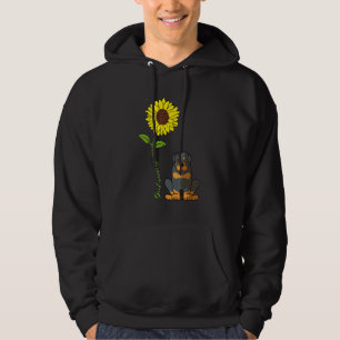 Good Morning Sunshine Love My Rottweiler Dog Mom Hoodie