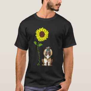 Good Morning Sunshine Love My Shih Tzu Dog Mum T-Shirt