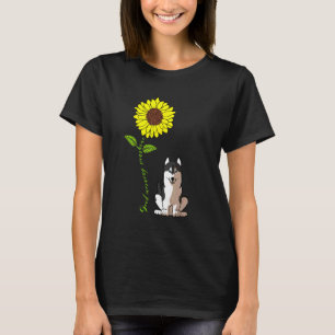 Good Morning Sunshine Love My Siberian Husky Dog T-Shirt