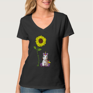 Good Morning Sunshine Love My Unicorn Dog Mum T-Shirt