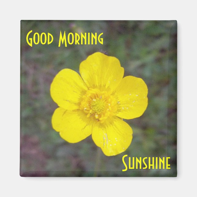 Good Morning Sunshine Magnet (Front)