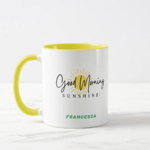 Good Morning Sunshine Personalised Mug