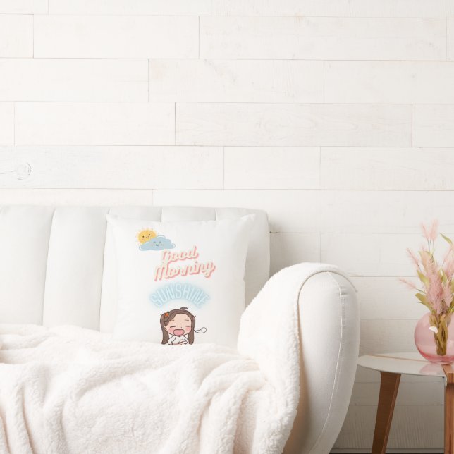 Good Morning Sunshine pillow (Couch)