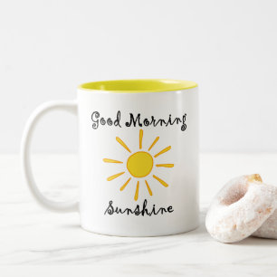 Good Morning Sunshine (R) Two-Tone Coffee Mug
