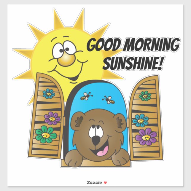 Good Morning Sunshine Sticker (Sheet)