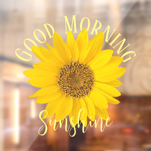 Good Morning Sunshine Yellow Sunflower