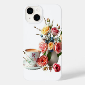 Good morning tea Case-Mate iPhone 14 case