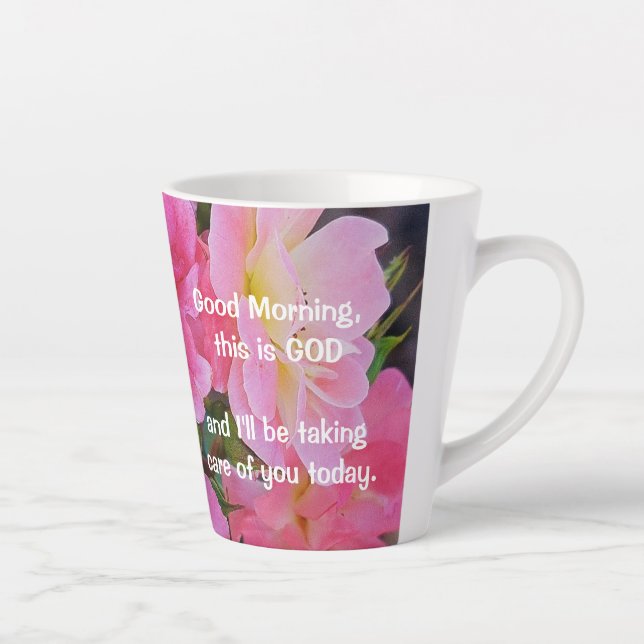 Good Morning, this is God Coffee Mug (Right)