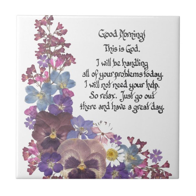 Good Morning! Tile (Front)