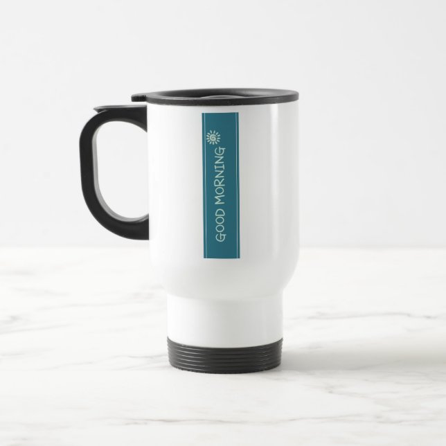 GOOD MORNING TRAVEL MUG (Left)