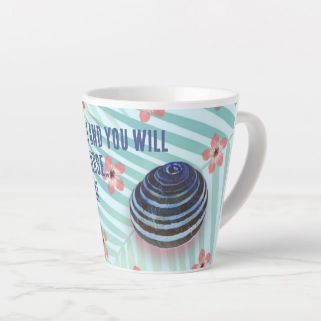 Good Morning Universe Short Latte Mug (Right Angle)