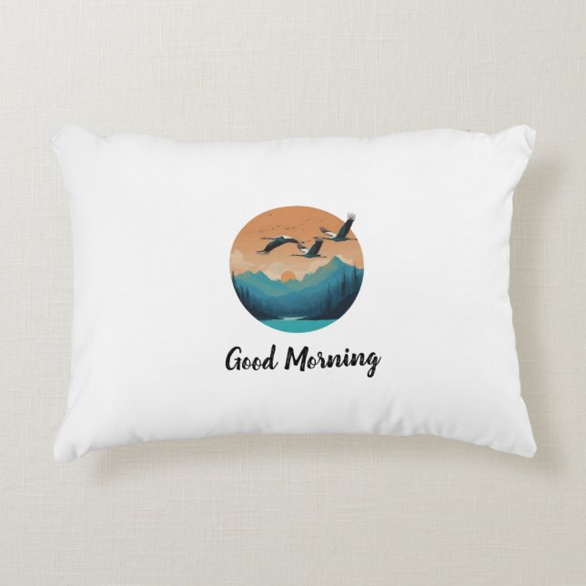 Good Mornng Pillow (Front)