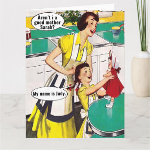 Good Mother Retro Card