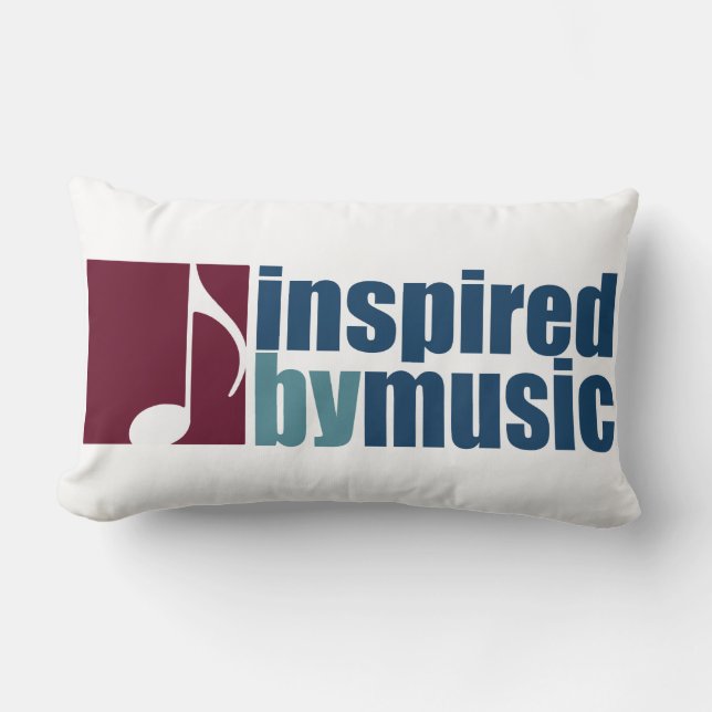 good music vibes lumbar cushion (Front)