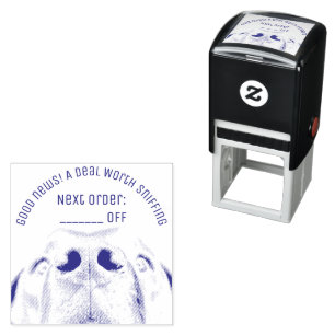 Good News A Deal Worth Sniffing Business Discount Self-inking Stamp