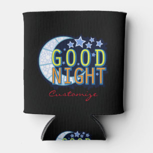 Good Night Crescent Moon Thunder_Cove Can Cooler