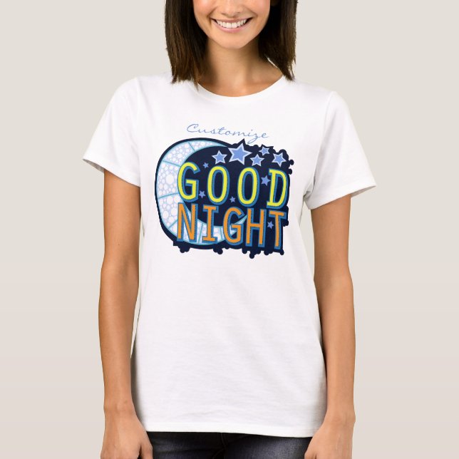 Good Night Crescent Moon Thunder_Cove T-Shirt (Front)