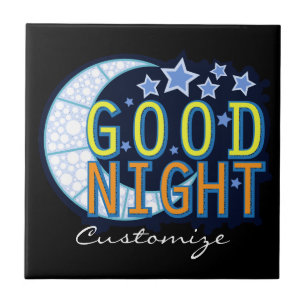Good Night Crescent Moon Thunder_Cove Tile