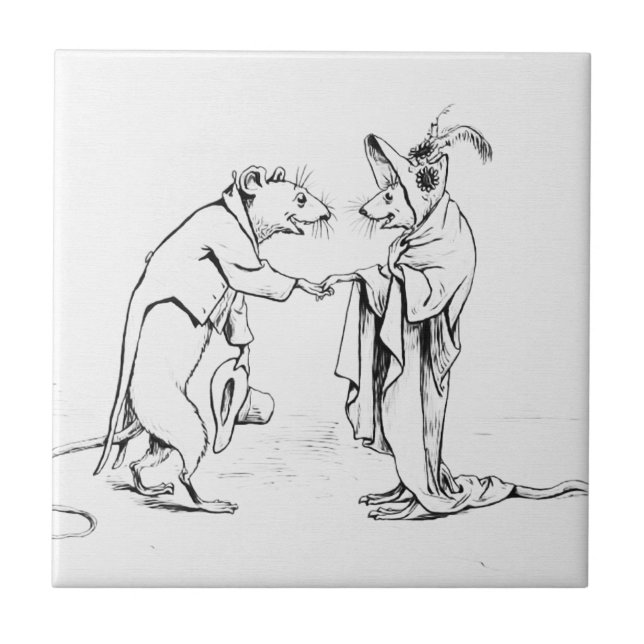 Good Night Mice Tile (Front)