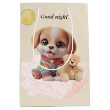 Good Night Puppy Gift Bag