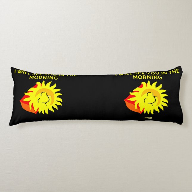 Good Night Sun Body Pillow (Front)