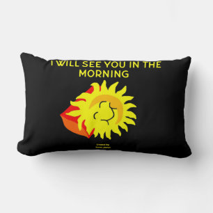Good Night Sun Lumbar Pillow