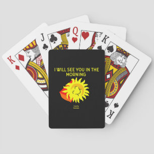 Good Night Sun Playing Cards