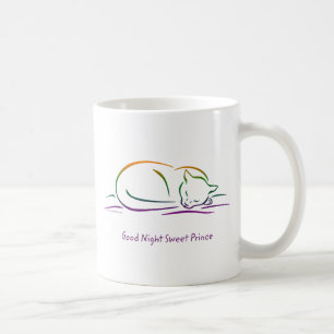 Good Night Sweet Prince (Cat) Coffee Mug