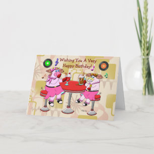 Good Old Fashioned Birthday Card