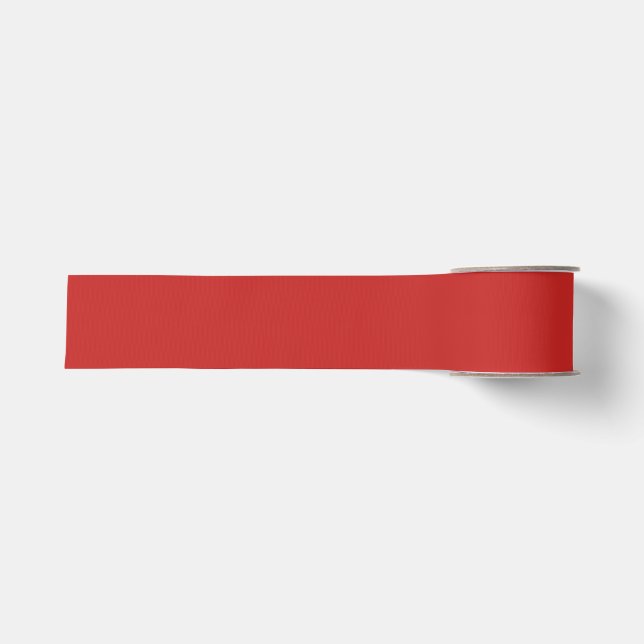 Good Old Red Ribbon Grosgrain Ribbon (Front)