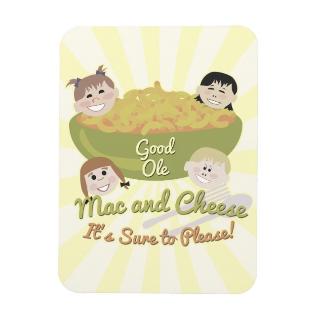 Good Ole Mac and Cheese Mega magnet (Vertical)