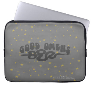 Good Omens Serpent Laptop Sleeve