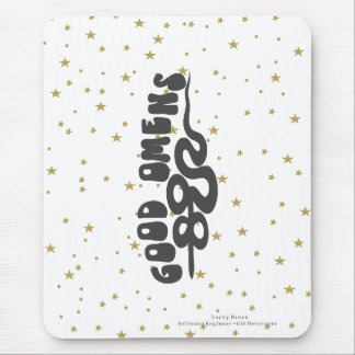 Good Omens Serpent Mouse Pad