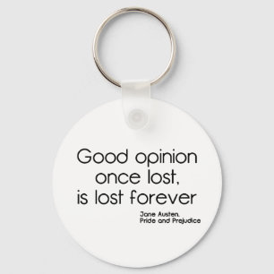 Good Opinion Key Ring