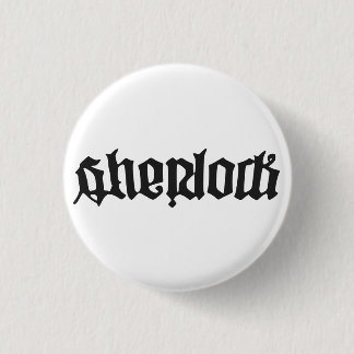 good or bad 3 cm round badge