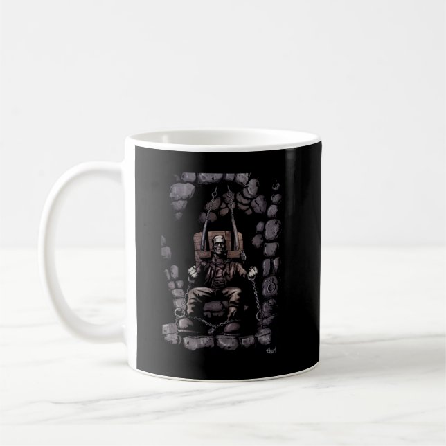 Good Placidity Frankenstein Cute Fans Coffee Mug (Left)