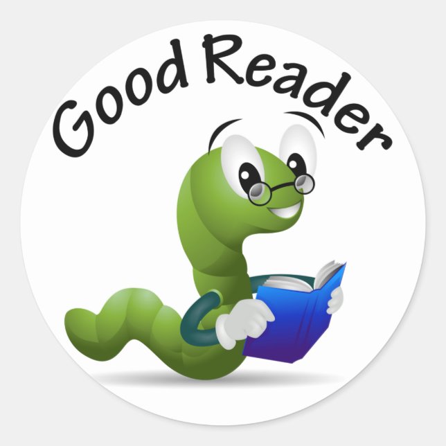 Good Reader Sticker (Front)