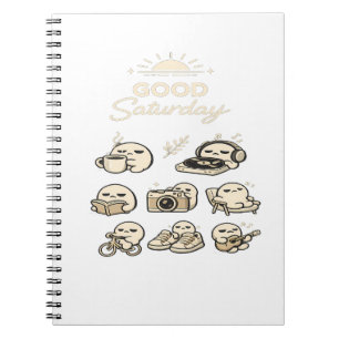 GOOD SATURDAY   Cosy Weekend Vibes   LUNIO™ Minima Notebook