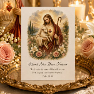 Good Shepherd Catholic Friendship Scripture Card