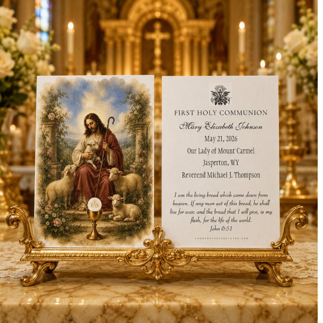 Good Shepherd Eucharistic Communion Remembrance (Creator Uploaded)