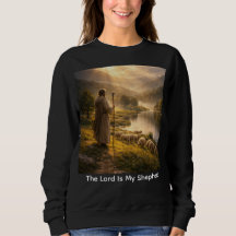 Good Shepherd Sunset Landscape Art