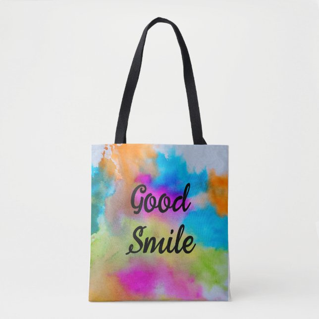 Good smile  tote bag (Front)
