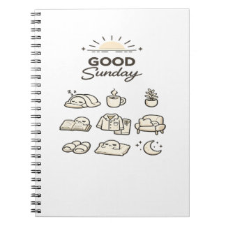GOOD SUNDAY | Cosy Slow Living Design | LUNIO™ Notebook